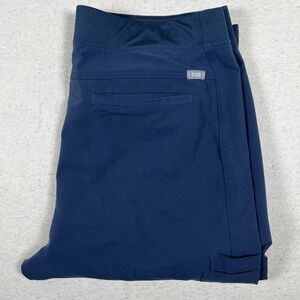 FIGS Axim Technical Collection Scrub Pants Mens XXL Blue Cargo Stretch Medical